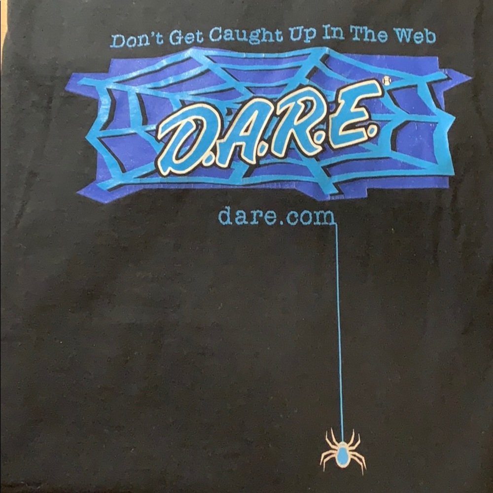 Halloween D.A.R.E. t-shirt